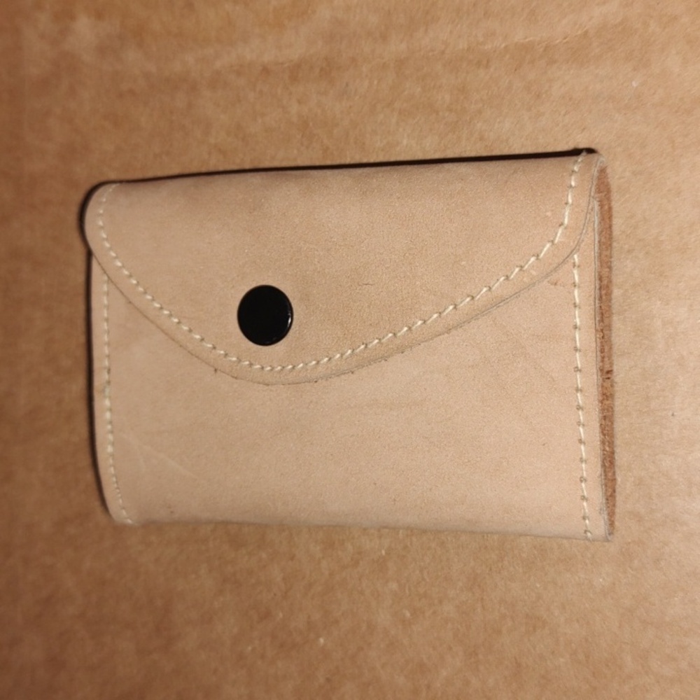 Vtg Sperry Hosiery Suede Leather Key Keeper 6 Key Trifold Wallet